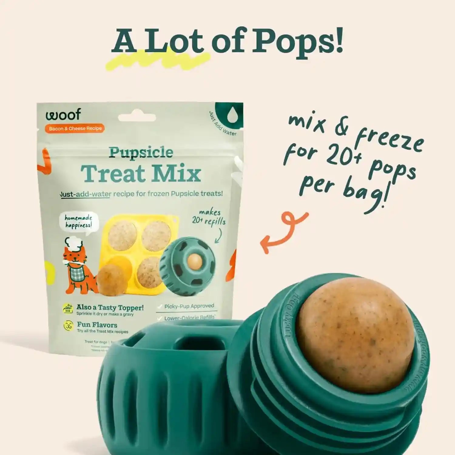 woof-dog-pupsicle-mix-easy-to-make-diy-pupsicle-refills-tasty-healthy-pupsicle-mix-wholesome-ingredients-long-lasting-treats-for-dogs-bacon-and-cheese-mix
