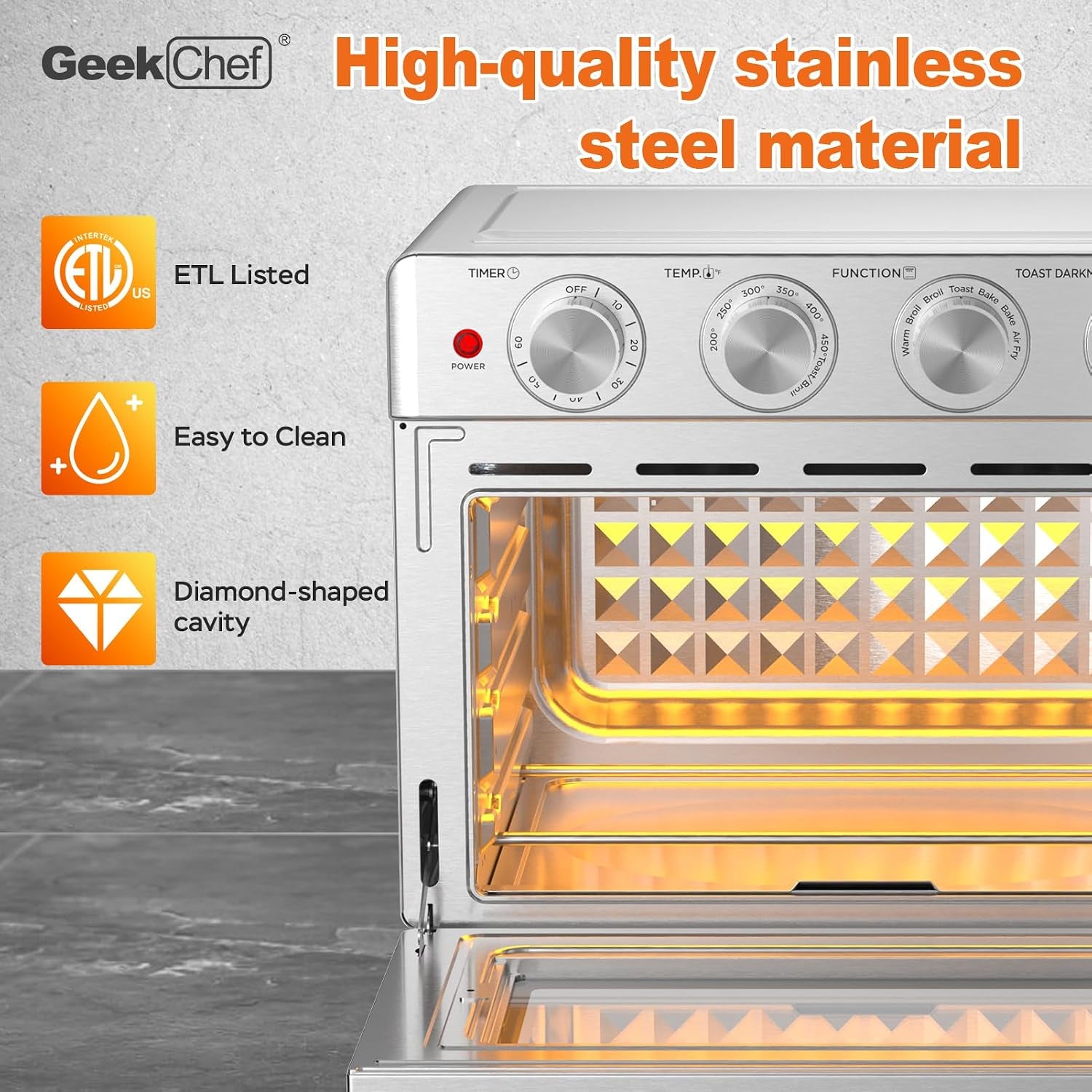 air-fryer-toaster-oven-26-qt-large-airfryer-convection-countertop-oven-combo-with-easy-bake-roast-broil-warm-6-slice-toast-7-in-1-functions-3-layers-with-4-accessories-stainless-steel