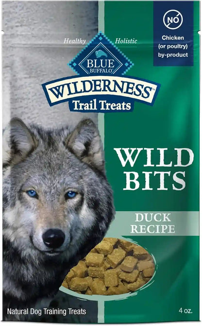 Blue Buffalo Wilderness Trail Treats Salmon Crunchy Dog Biscuits, Grain-Free & High-Protein, Bite-Sized Training Treats Made with Real Salmon & Natural Ingredients, 10-Oz Bag12
