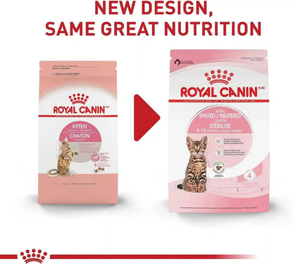 ROYAL CANIN Feline Health Nutrition Spayed/Neutered Kitten Dry Cat Food, 2.5 Lb Bag2