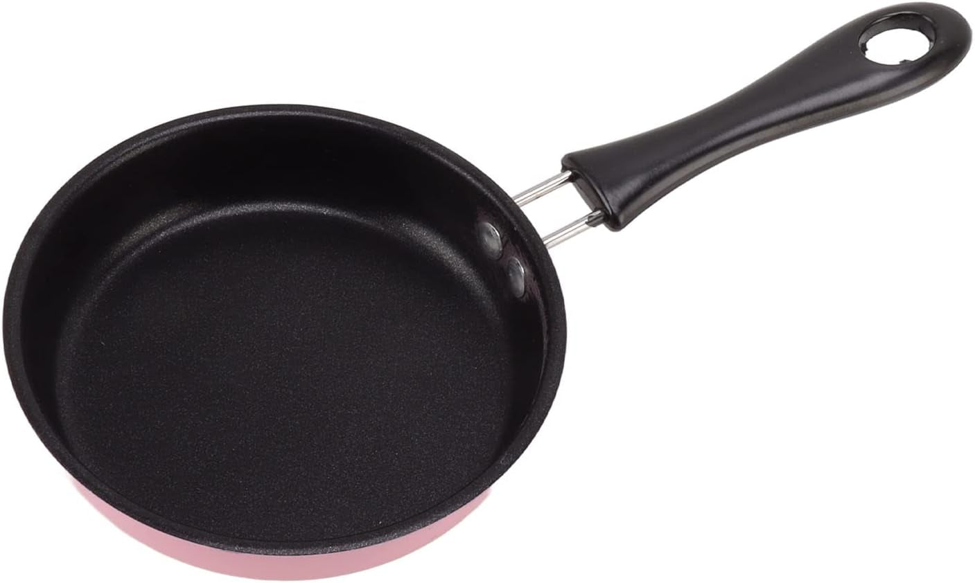 3-inch-smamini-frying-pan-stainless-steel-nonstick-egg-pan-12cm-induction-safe-with-long-handle-for-quick-breakfast-cooking-pink