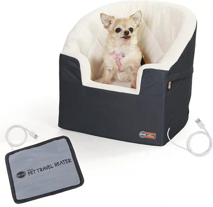 K&H Pet Products Bucket Booster Dog Car Seat, Sturdy Cat or Dog Booster Seats - Large Realtree Edge17