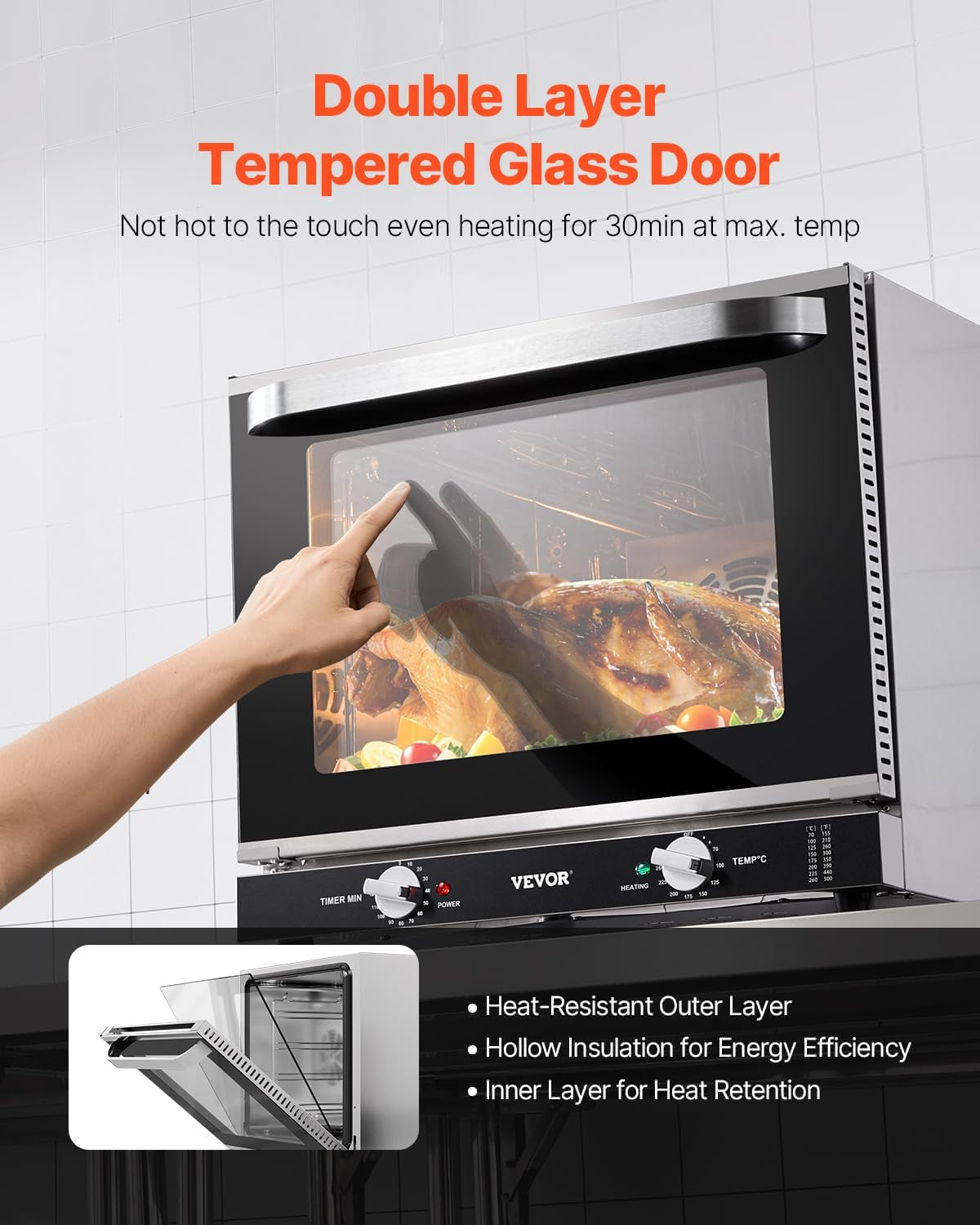 commercial-countertop-oven-66l-4-tier-toaster-ovens-with-tempered-glass-door-wire-racks-tray-2800w-stainless-steel-baking-ovens-for-restaurant-bakery-ac208-240v-60hz-6-20p-plug-outlet-for-restaurant-bakery-2800w-baking-machine-with-tempered-glass-door-wire-racks-tray-ac208-240v-60hz-6-20p-plug-outlet