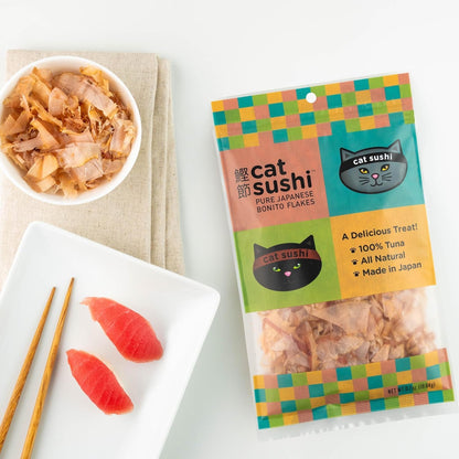Cat Sushi Bonito Flakes, Classic Cut, 0.7Oz2