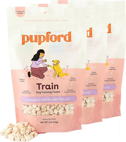 Pupford Freeze Dried Training Treats for Dogs & Puppies, 475+ Three Ingredient Bites (Beef Liver, 4 Oz)17