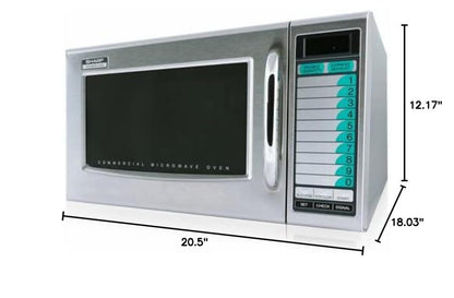 Medium-Duty Commercial Microwave Oven (15-0429) R-21LVF1 Cubic Feet10