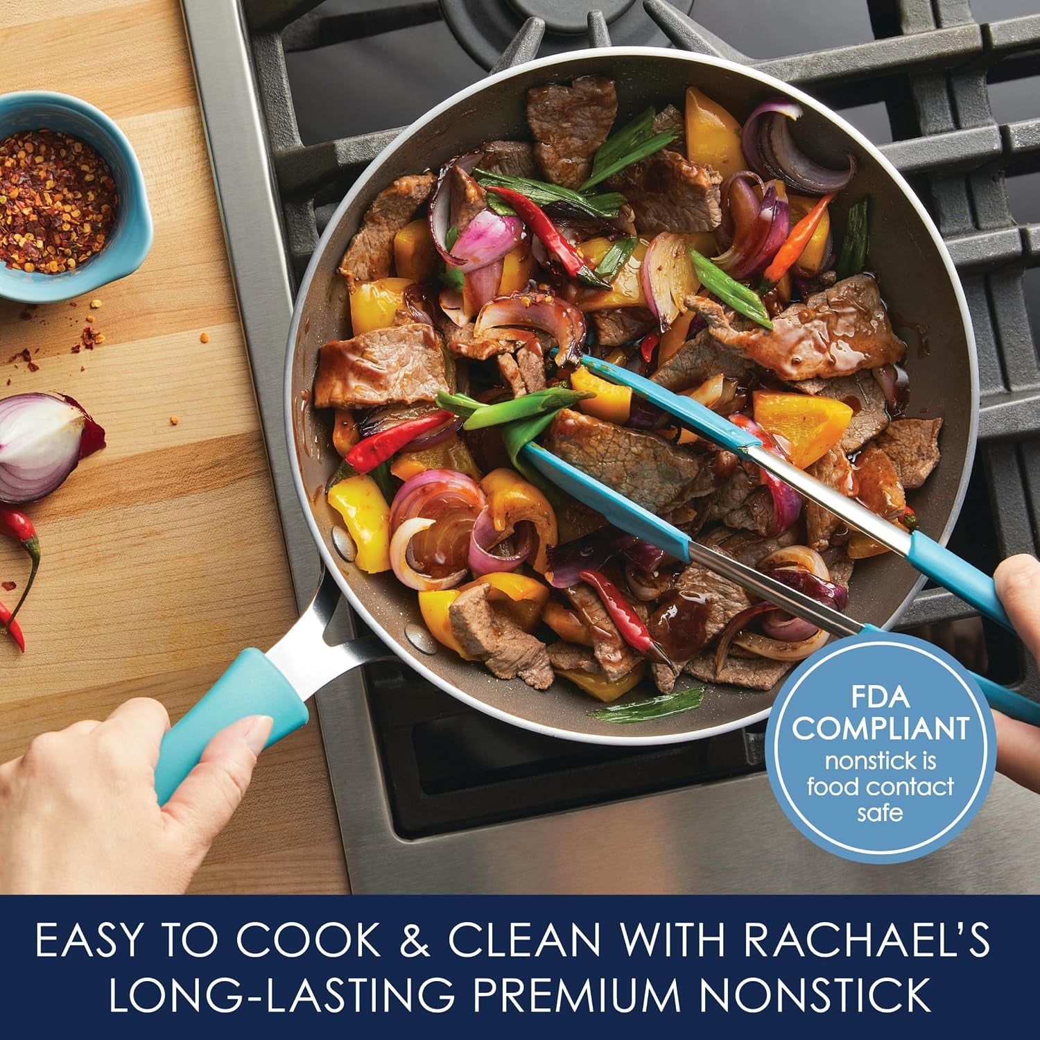cook-create-nonstick-stir-fry-pan-wok-10-5-inch-agave-blue