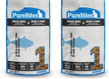 Purebites Tuna Freeze Dried Cat Treats, 0.88Oz | 25G - Value Size8