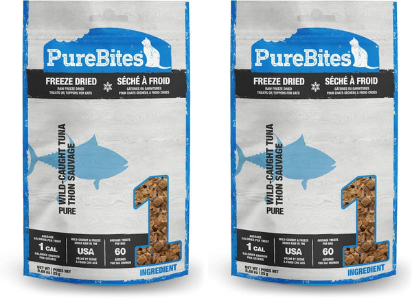 Purebites Tuna Freeze Dried Cat Treats, 0.88Oz | 25G - Value Size8