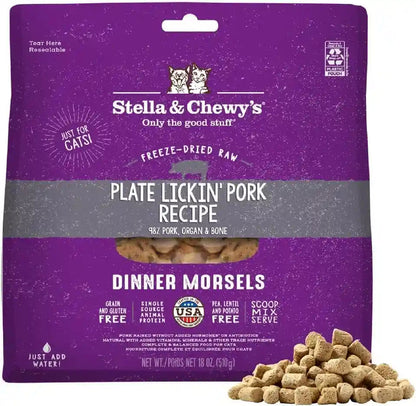 Stella & Chewy'S Freeze-Dried Raw Cat Dinner Morsels - Premium Chicken Recipe with 98% Cage-Free Meat & Organs - Natural Grain-Free Cat & Kitten Food - Made in USA - 18 Oz14