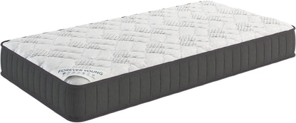 9" Hybrid Twin Mattress - Firm - Made in USA - Individually Pocketed Coils & Certipur-Us Foam - Fiberglass-Free - Bed in a Box9