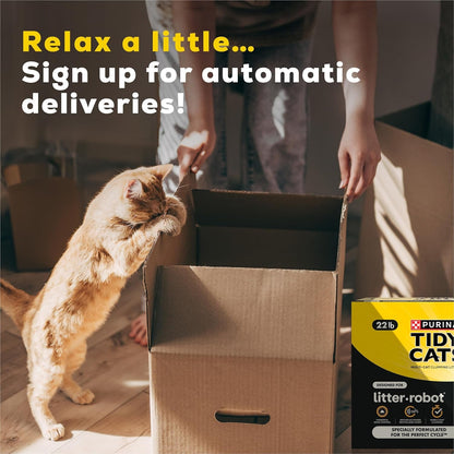 Purina Tidy Cats Cat Litter for Litter-Robot Clumping Cat Litter Odor Control Formula10