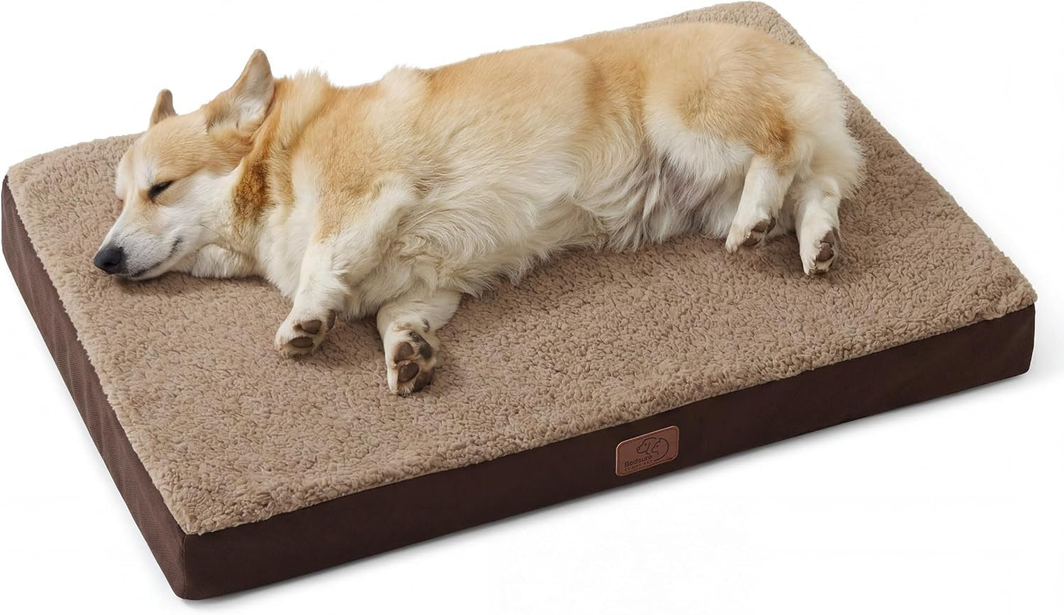 bedsure-washable-dog-beds-large-sized-dog-with-comfy-sherpa-36x27in-grey-orthopedic-egg-crate-foam-comfort-support-flat-rectangle-pet-mat-non-slip-bottom-removable-cover-for-large-breed-up-to-55-lbs