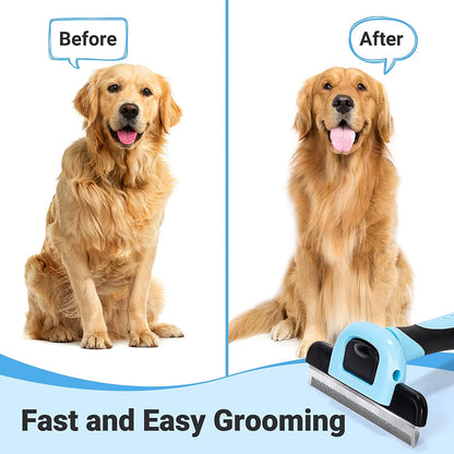 MIU COLOR Pet Grooming Brush, Deshedding Tool for Dogs & Cats, Effectively Reduces Shedding by up to 95% for Short Medium and Long Pet Hair4