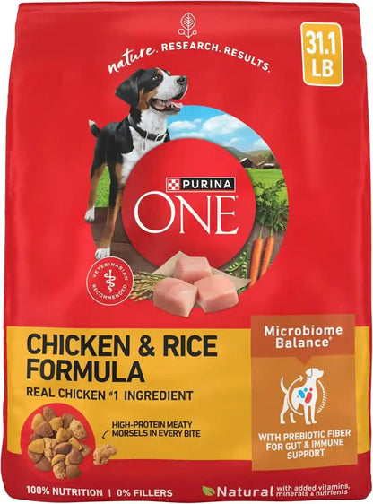 Purina ONE Dry Dog Food Lamb and Rice Formula - 31.1 Lb. Bag15