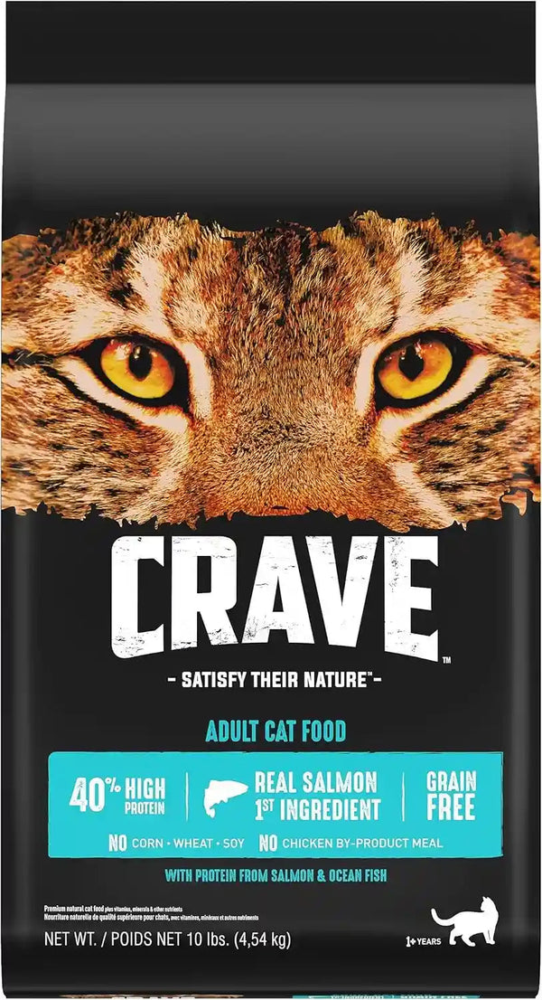 CRAVE Grain Free High Protein Natural Adult Dry Cat Food, Chicken, 4 Lb | Real Chicken #1 Ingredient, 40% Protein, No Chicken By-Product Meal, No Corn, Wheat or Soy, Complete & Balanced14
