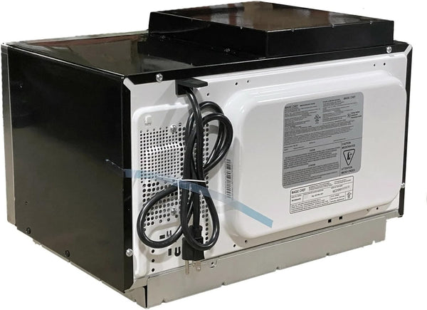 Procamp 0.9 Cu Ft RV Microwave with Trim Kit | 900W, Stainless | Built-In 0.9 Cu Ft RV Microwave, 900W, 10 Power Levels; Stainless with Trim Kit; for Motorhomes & Campers; MCG992ARB3