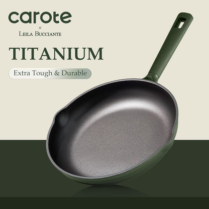31Pcs Pots and Pans Set, Nonstick Cookware Set | Egg Pan, Steamer & Durable Silicone Utensils, Even Heating, All-Stovetop Compatible, Green4