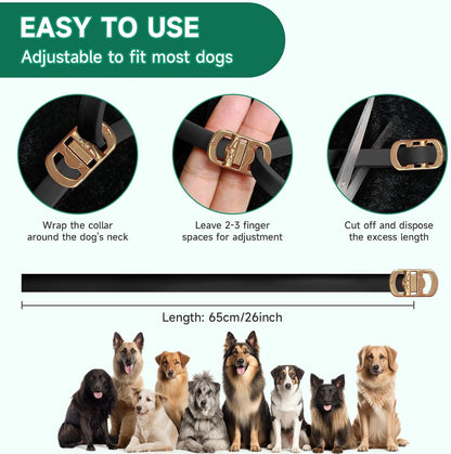 Woyamay 4 Pack Flea Collar for Dogs, Flea and Tick Prevention for Dogs | 32 Months Dog Flea and Tick Treatment, Adjustable Dog Flea Collars, Dog Flea Treatment Collar, Flea Treatment for Dogs6