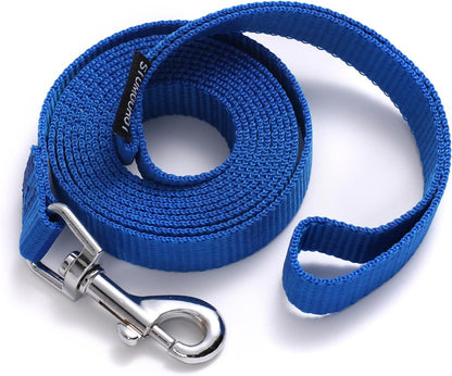 6 FT Puppy Leashes, Strong Traditional Style Leash with Easy to Use Collar Hook,Dog Lead Great for Small and Medium and Large Dog (Pink, 5/8 in X 6 Ft)12