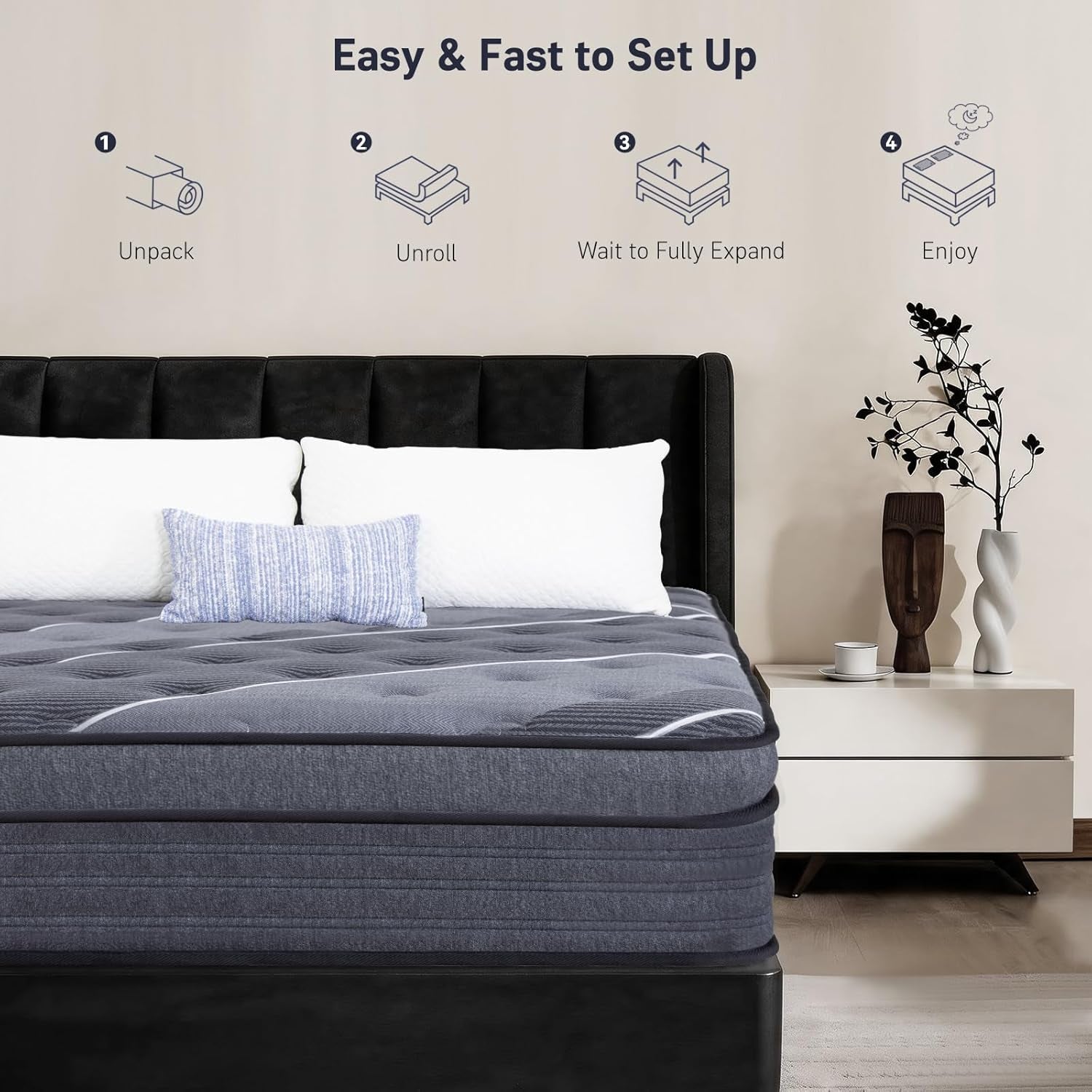 full-mattress-12-inch-luxury-hotel-level-cooling-hybrid-mattress-in-a-box-upgraded-cooling-gel-memory-foam-pocket-springs-relieve-back-waist-pain-extra-back-support-medium-firm-365-night-trial