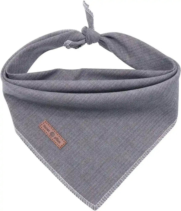Lionet Paws Dog Bandana for Small Medium Large Dogs, Cat Kerchief Blue DOIT, Triangle Bibs Scarf for Girl or Boy39