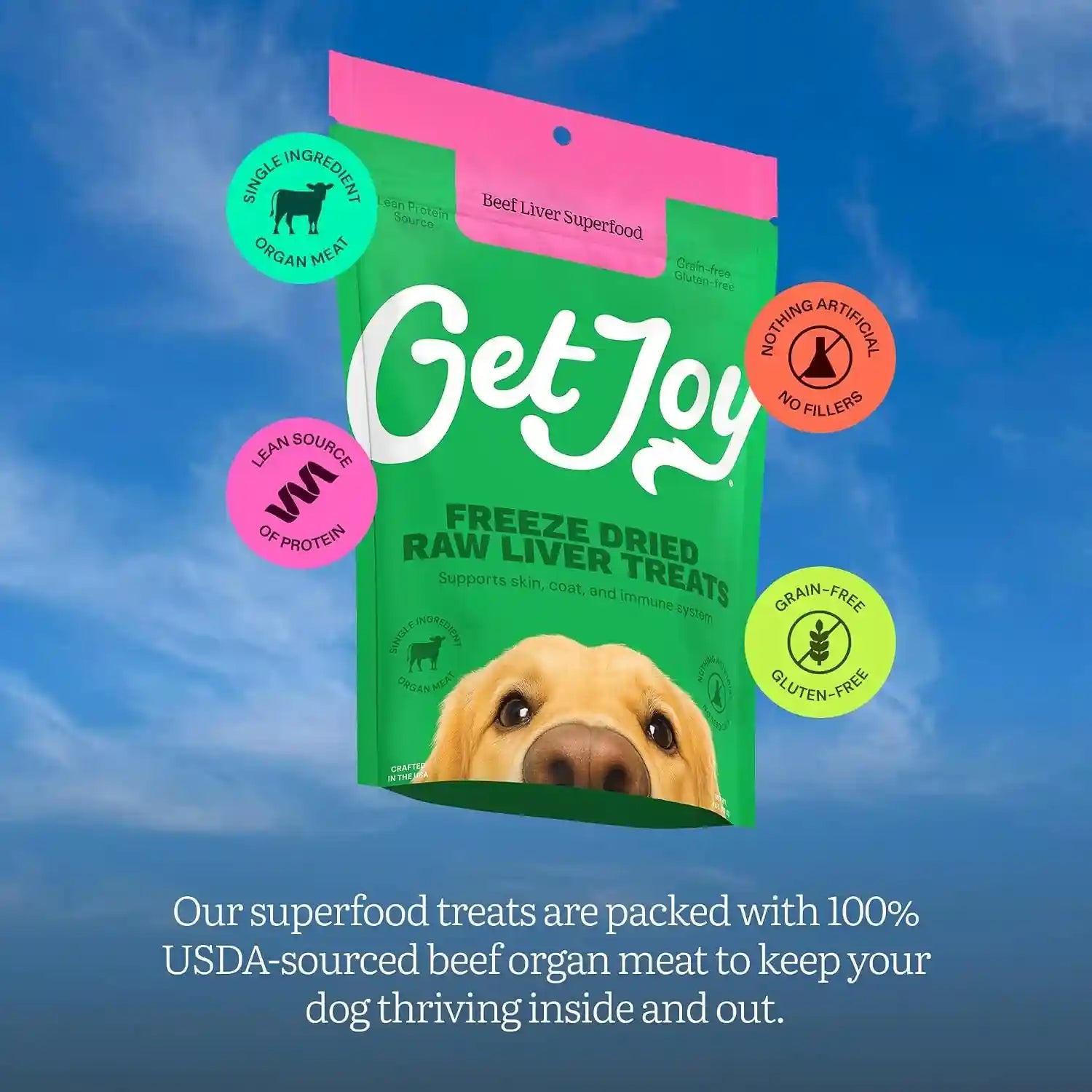 get-joy-freeze-dried-100-beef-liver-dog-treats-4oz-single-ingredient-organ-meat-high-protein-raw-dog-food-topper-snack-training-rewards-grain-free-gluten-free-filler-free