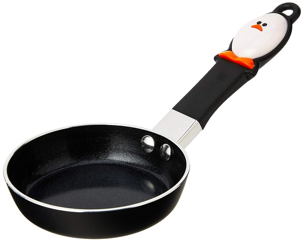 Mini Egg Frying Pan, Small Nonstick Skillet, Heat-Resistant Handle, Perfect Breakfast for One, Ideal for Egg Sandwiches and Pancakes, 4.5 Inch, Bpa-Free, Pfoa-Free1