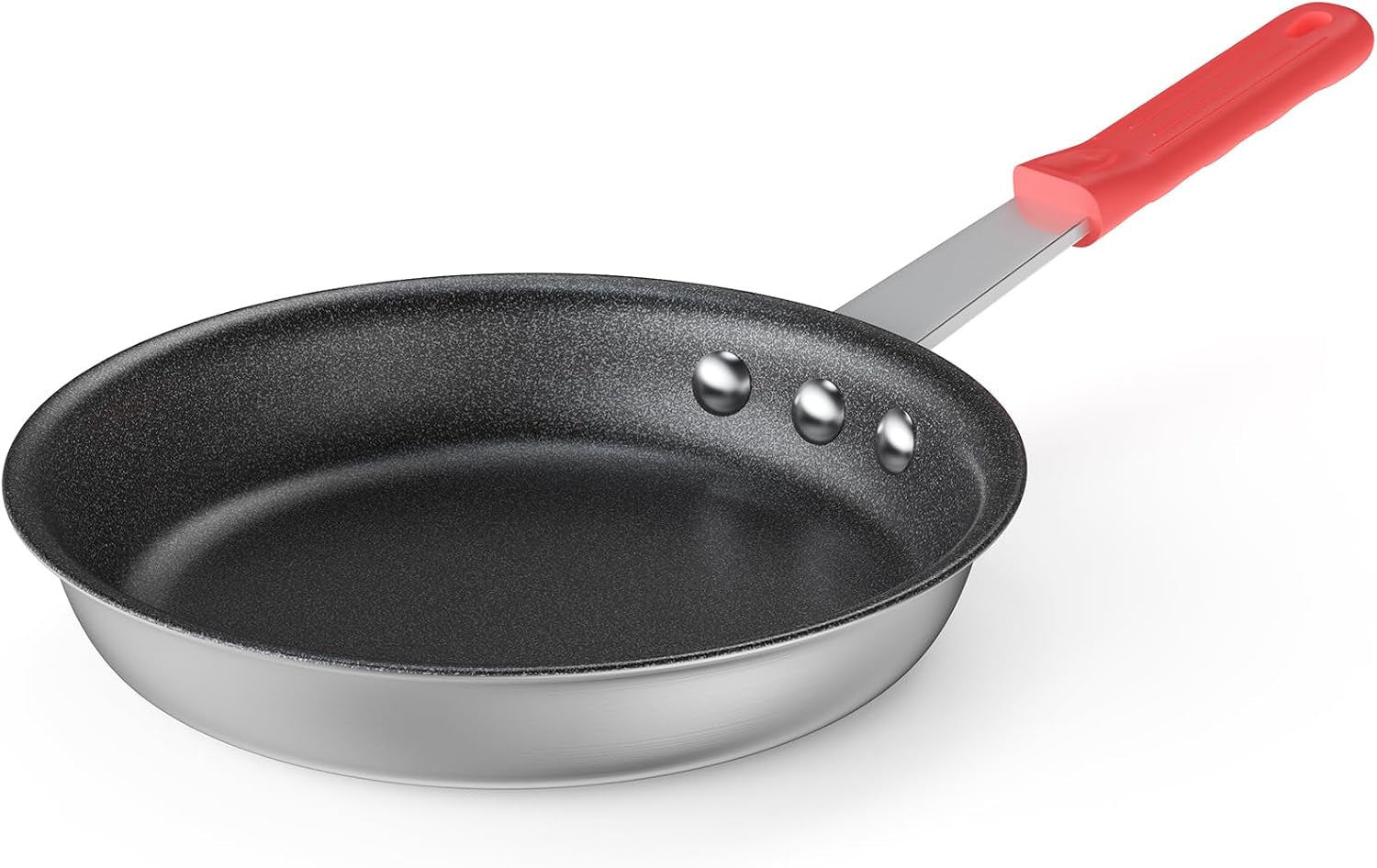 8-inch-nonstick-frying-pan-heavy-gauge-aluminum-skillet-with-ceramic-nonstick-coating-stainless-steel-base-handle-omelet-pan-for-induction-electric-gas-pfas-free-oven-safe-red-handle
