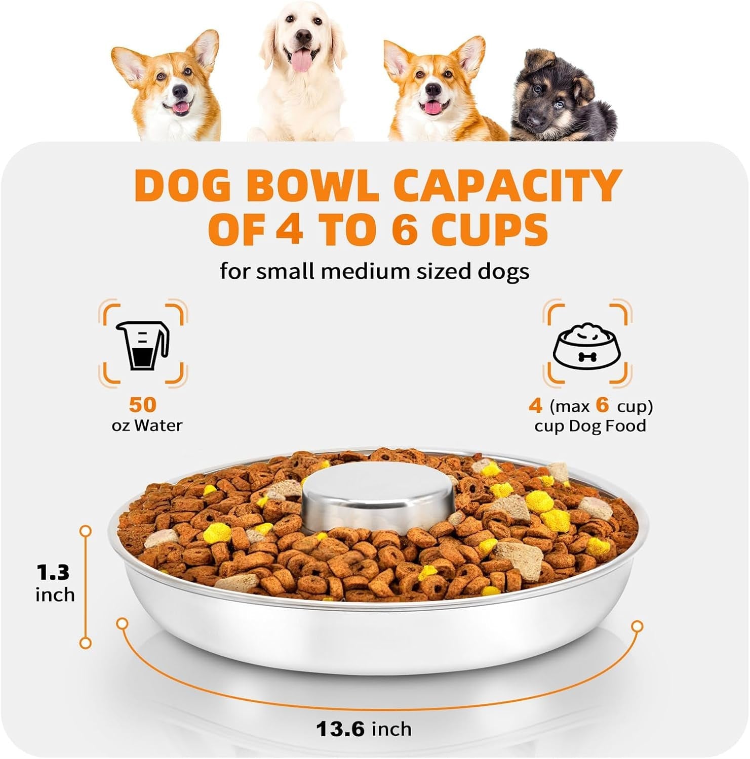 stainless-steel-puppy-bowls-2-pack-pet-slow-feeder-bowls-water-bowl-feeding-weaning-for-small-medium-large-dogs-cat-pets-2-pack-large-1-3-x-13-6