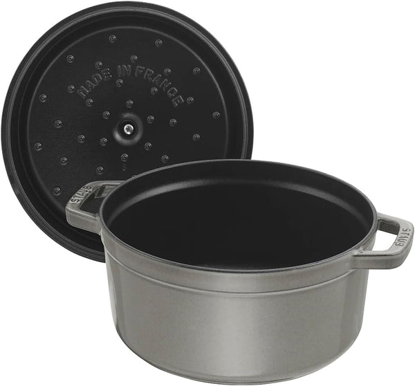 Staub Mini round Dutch Oven 0.75-Quart Graphite Grey by Staub (Stove)2