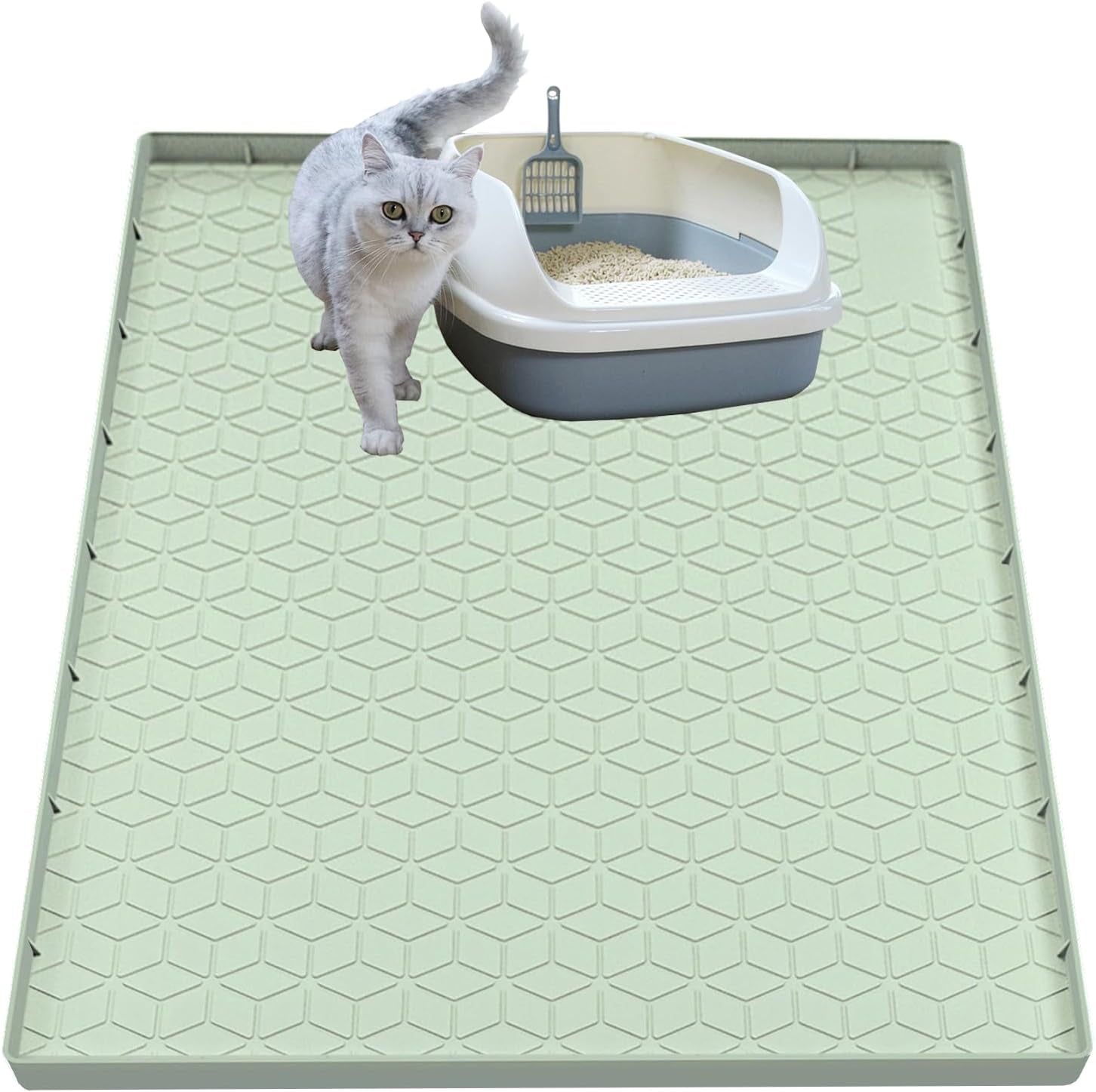 cat-litter-mat-for-litter-box-silicone-large-cat-litter-trapping-mat-40x28-in-waterproof-non-slip-durable-easy-clean-light-gray