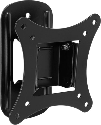 Small TV Wall Mount for 19–32 Inch Flat Screen Tvs | Tilt and Swivel TV Wall Mount | Low Profile 2.4” Design | VESA 75X75 100X100 | Single Stud Installation | 44 Lb Capacity1