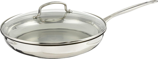 12 Inch Skillet with Glass Cover, Chef'S Classic Collection, 722-30G1