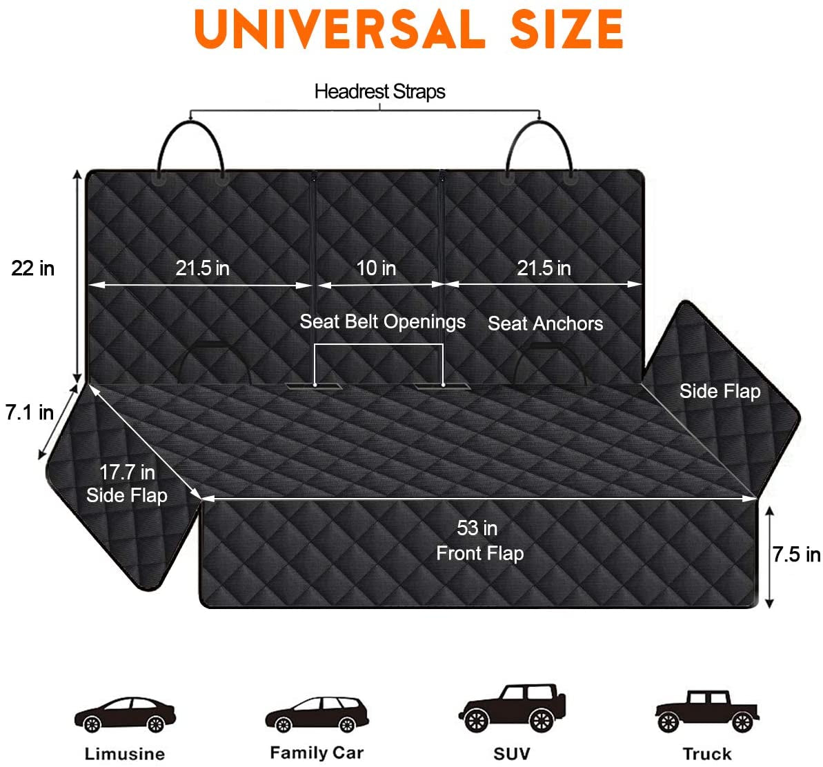 yuntec-dog-car-seat-cover-back-seat-cover-for-dogs-pet-car-seat-protector-waterproof-rear-seat-cover-durable-car-seat-cover-fits-middle-armrest-for-most-cars-suvs-trucks-53-width-black