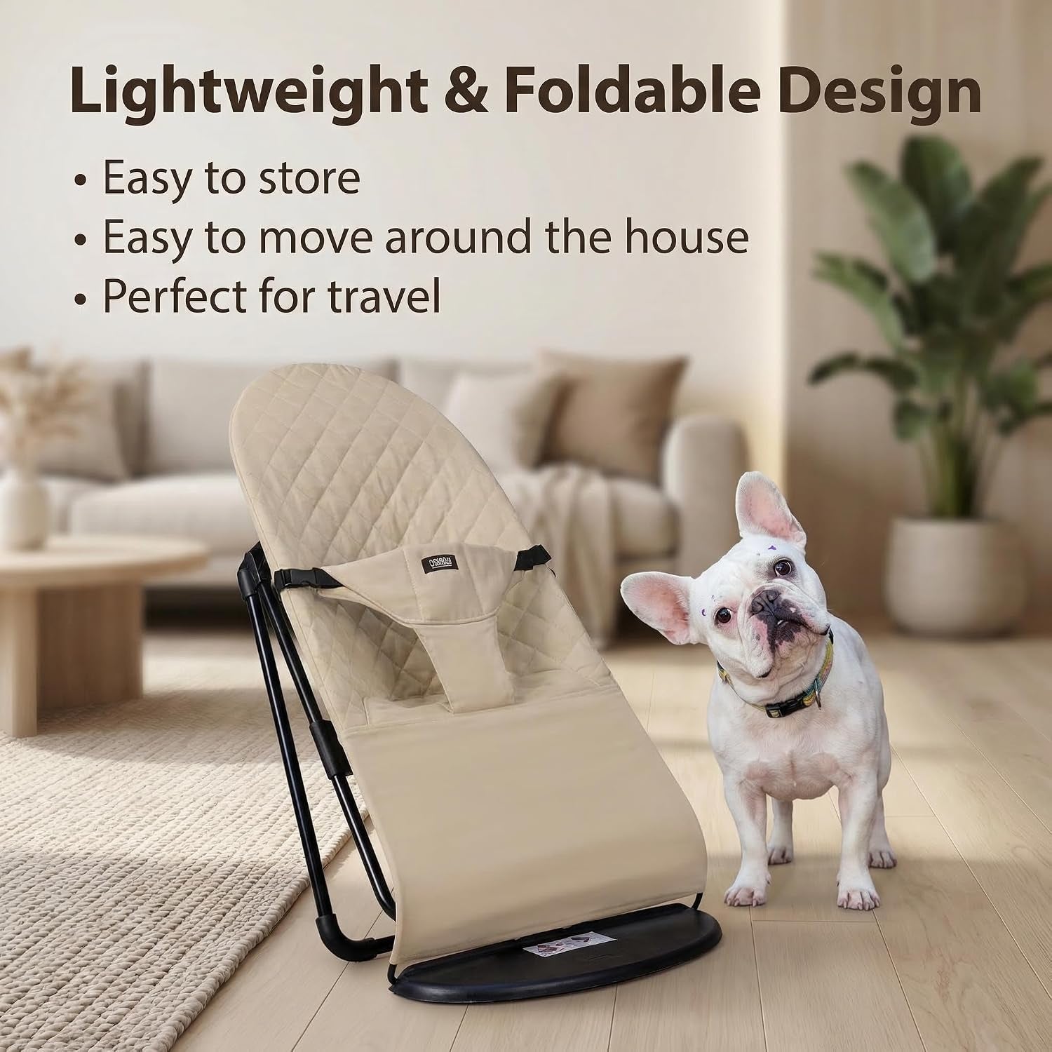 cat-dog-rocking-chair-bouncer-bed-for-frenchie-french-bulldog-lounge-outdoor-portable-foldable-pet-furniture-adjustable-height-breathable-mesh-safety-harness-for-small-animals-puppies