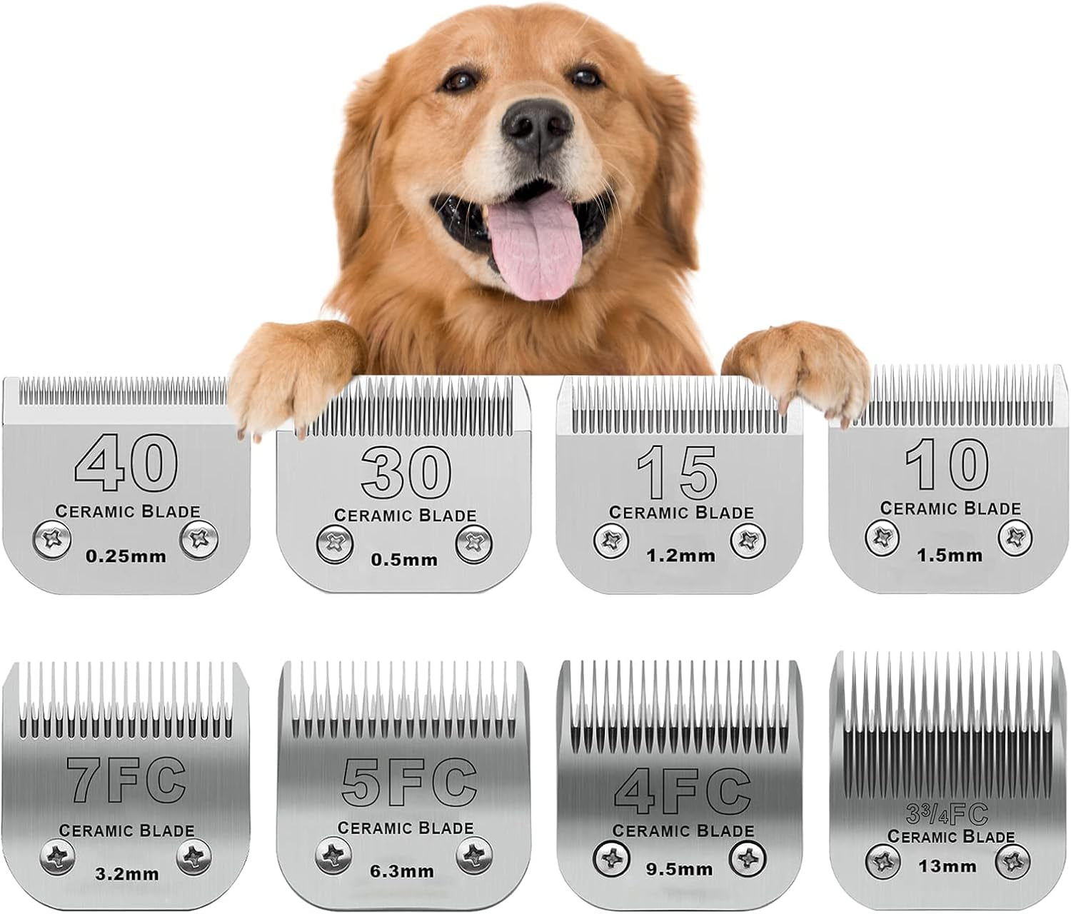 7fc-dog-grooming-ceramic-blades-compatible-with-andis-oster-a5-wahl-km10-size-7fc-detachable-ceramic-blade-1-8-inch-3-2mm-cut-length-3-pack