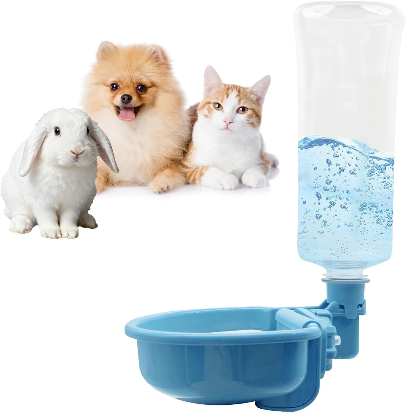 vannon-gravity-pet-water-bowl-16oz-anti-splash-crate-dispenser-grey-anti-splash-gravity-water-bowl-with-a-floating-disk-helps-reduce-spills-while-keeping-water-cleaner-for-everyday-hydration