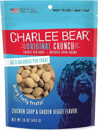 Charlee Bear Dog Training Treats, Cheese & Egg Recipe, Low Calorie (Under 3 Calories), Limited Ingredient Crunchy Dog Treats, 16 Oz. Resealable Bag13