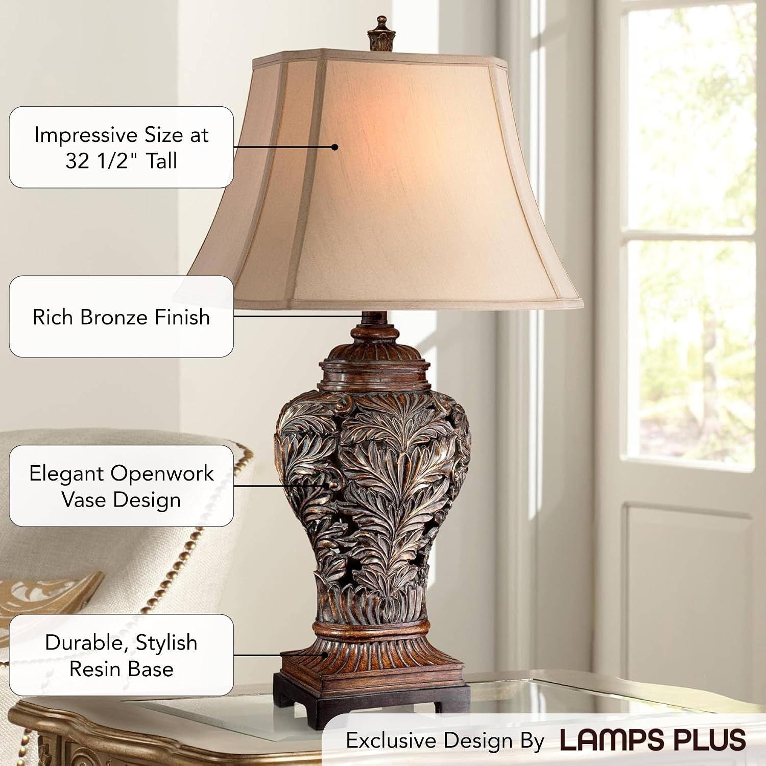leafwork-32-1-2-table-lamp-large-bronze-brown-vase-cottage-rectangular-shade-traditional-wood-living-room-bedroom-bedside-nightstand-house-office-home-family-tan-end
