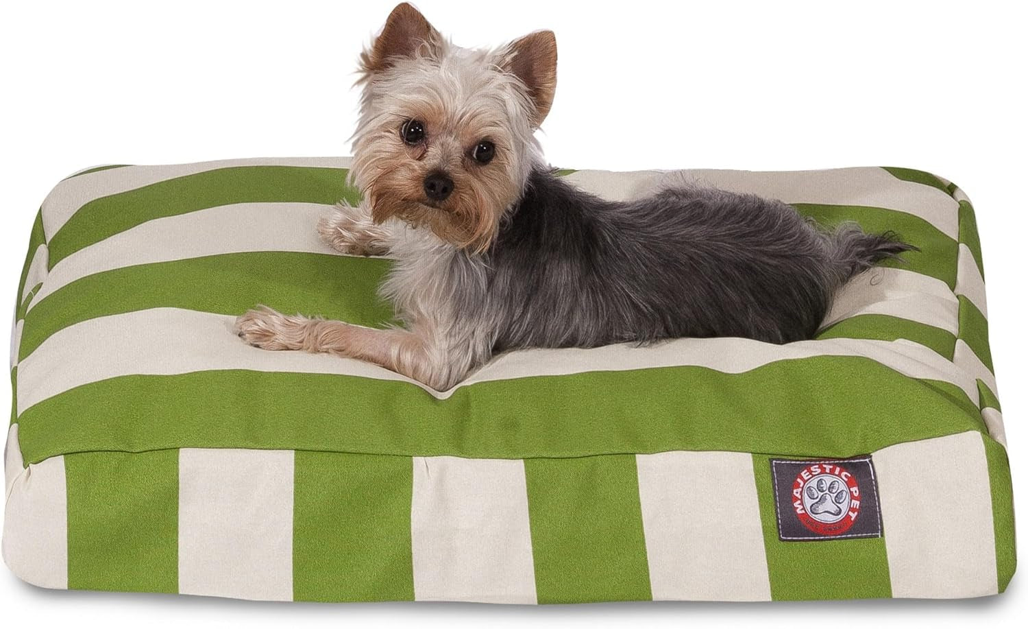 majestic-pet-stripes-rectangle-medium-dog-bed-washable-non-slip-comfy-pet-bed-dog-crate-bed-with-removable-washable-cover-dog-kennel-bed-for-sleeping-polyester-fiber-medium-black