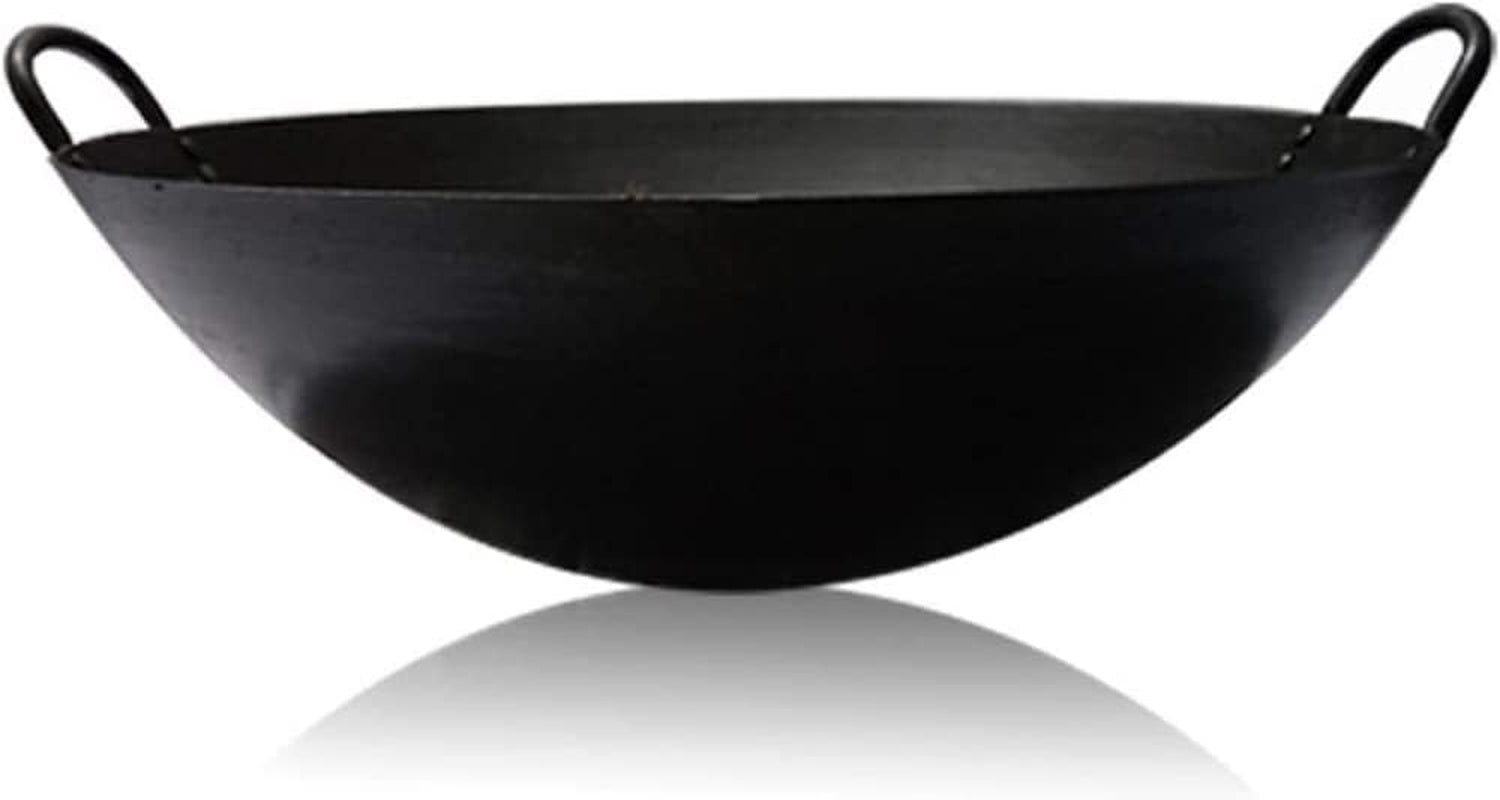 cast-iron-wok-for-stir-frys-and-sautees-heavy-duty-non-stick-iron-chinese-wok-or-stir-fry-skillet-cookware-oven-broiler-kitchen-deep-fryer-restaurant-chef-quality-pot-diameter-53-cm