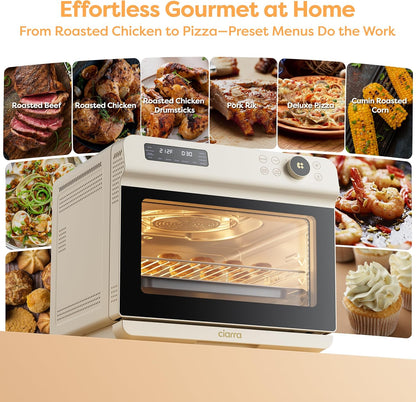 12-In-1 Countertop Steam Oven with Air Fryer, 25.4QT Nosh Oven Pro | Convection Toaster Oven with Rapid Steam & Steam Bake | Air Fry, Dehydrate, Ferment, Self-Clean & Delay Start5