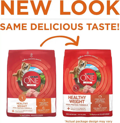 Purina ONE plus Healthy Weight High-Protein Dog Food Dry Formula - 16.5 Lb. Bag2