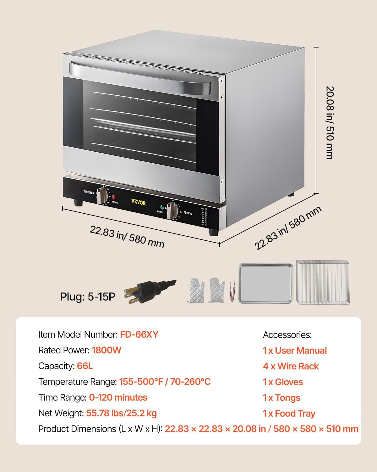commercial-convection-oven-66l-60qt-half-size-conventional-oven-countertop-1800w-4-tier-toaster-w-front-glass-door-w-trays-wire-racks-clip-gloves-120v-60qt-1800w-4-tier-toaster-front-glass-door-electric-baking-oven-with-tray-wire-racks-included-for-bakery-120v-5-15p