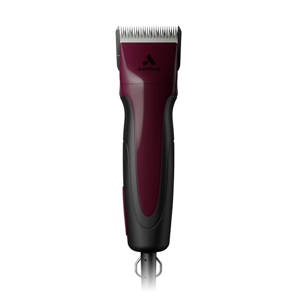 Andis 68530 Excel 5-Speed Detachable Blade Clipper Kit, Burgundy | 5-Speed Rotary Motor with New Blade Drive Technology, Soft-Grip Anti-Slip Dog Grooming Clipper1