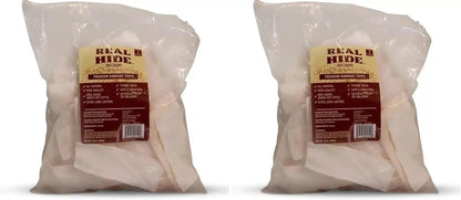 Real Hide All Natural Dog Chew Treats Rawhide Chips 1 Pound | All Natural Chew Treats, Premium Rawhide Chips, Grass Fed Free Range Beef Hide, Long Lasting, for All Dog Sizes8