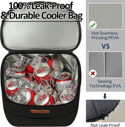 Camping Cooler Backpack Insulated Waterproof | 33 Cans, 45 Cans, Leakproof, Soft Backpack Cooler for Men Women, Portable Cooler Bag for Travel, Picnic, Beach2