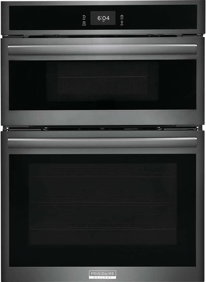 Gallery 30 in Electric Built-In Wall Oven & Microwave Combination W/Total Convection, Smudgeproof Black Stainless Steel1