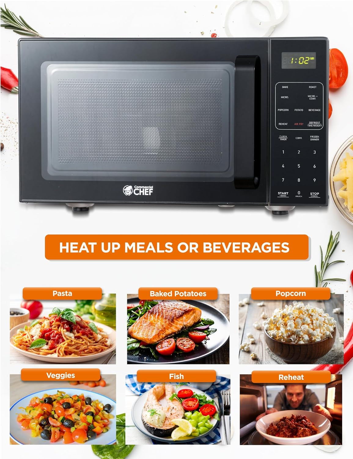 5-in-1-countertop-microwave-air-fryer-combo-chmf9bg-black-0-9-cu-ft-capacity-microwave-air-fryer-convection-oven-bake-and-roast-900w-10-6-turntable-plate
